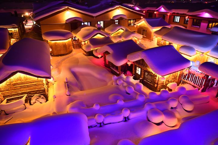 ▲黑龍江冰雪奇景-童話雪鄉。　圖：海峽兩岸旅遊交流協會／來源