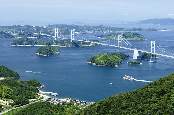 ▲瀨戶內海為日本列島的本州、四國、九州3大島所包圍，是日本最大的內海。　圖：shutterstock／來源