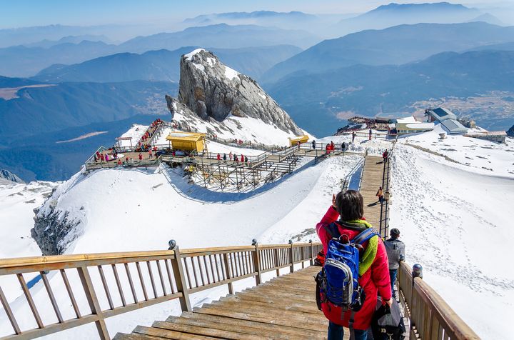 ▲玉龍雪山終年都可滑雪。　圖：shutterstock／來源