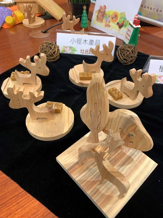 ▲牡丹鄉國產材木工產品。　圖：林業及自然保育署 ／提供