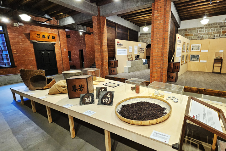 ▲茶葉文史展示。　圖：臺北市政府文化局／提供
