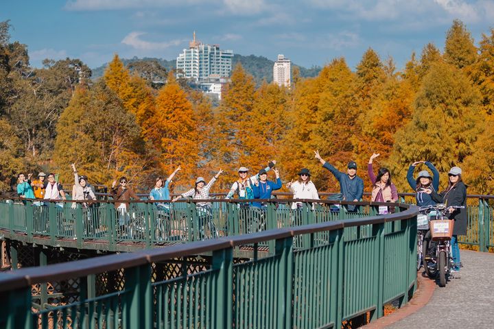 日月潭自行車道。　圖：日月潭國家風景區管理處／提供 