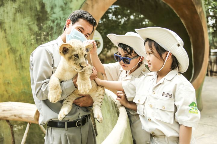 ▲於珍珠野生動物園近距離欣賞珍稀動物。　圖：樺一旅行社／提供