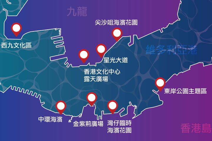 ▲最佳觀賞位置。　圖：香港旅遊發展局／提供