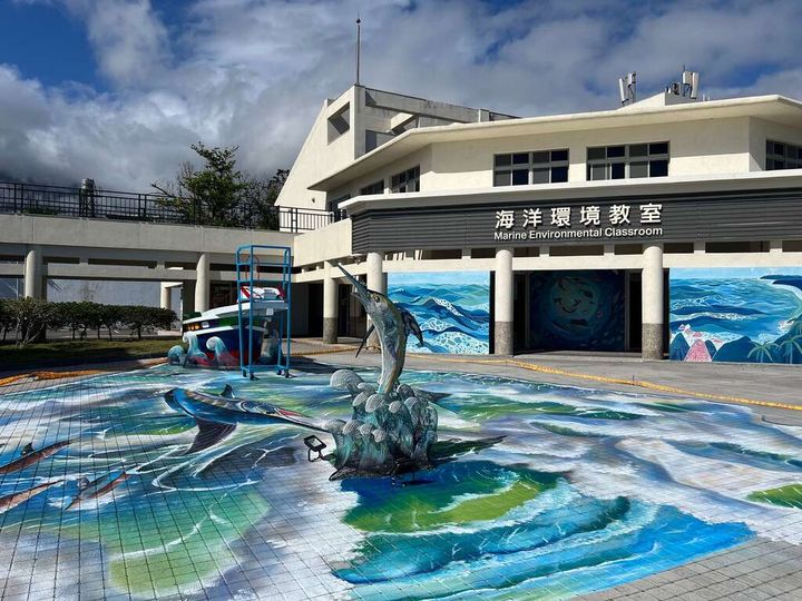 ▲戰浪－海洋環境教室藝術作品。　圖：東部海岸國家風景區管理處／提供