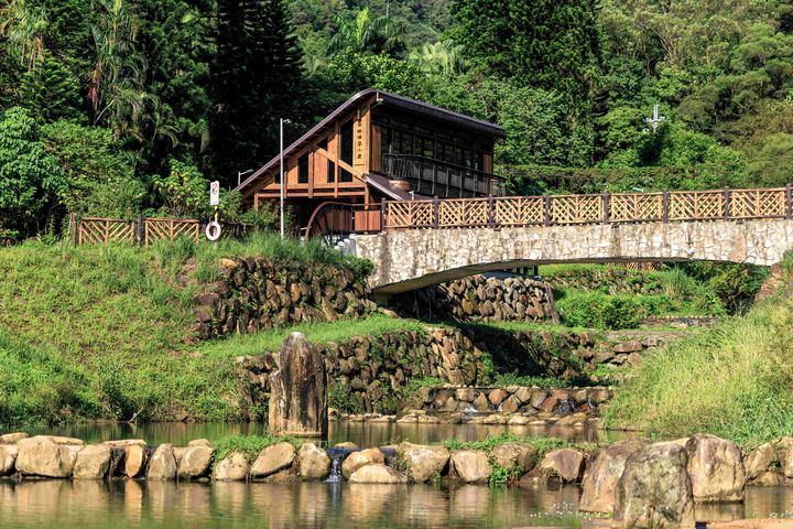 ▲「金瑞田嬰小屋」擁有絕佳的眺望視野。　圖：台北市政府工務局水利工程處／提供