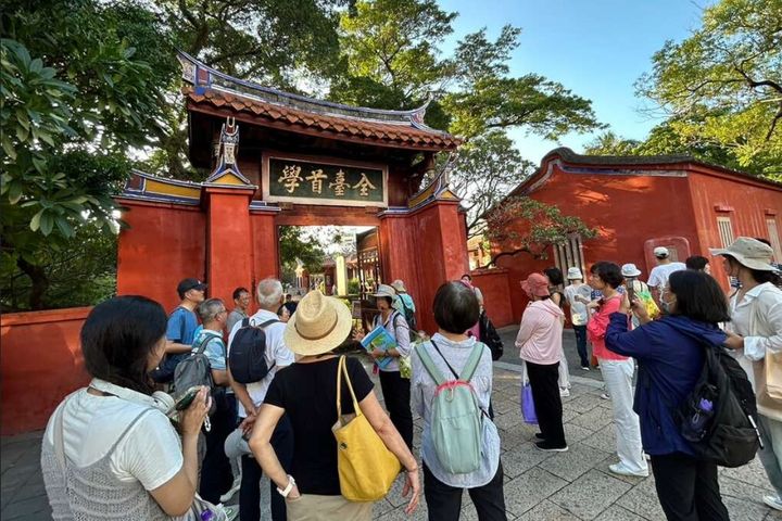 台南散步導覽——府城歷史散步孔廟線。　圖：台南市政府觀光旅遊局／提供