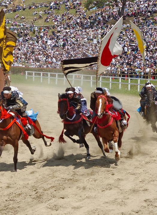 ▲相馬野馬追歷史超過千年，是慶祝武藝與馬術的祭典。　圖：晴日旅遊／提供