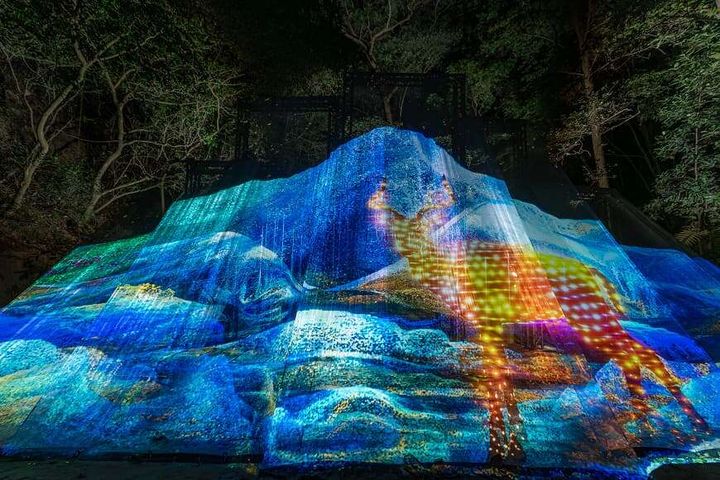 2025「龍崎光節－空山祭」，作品《山岳共鳴》。　圖：台南市政府文化局／提供