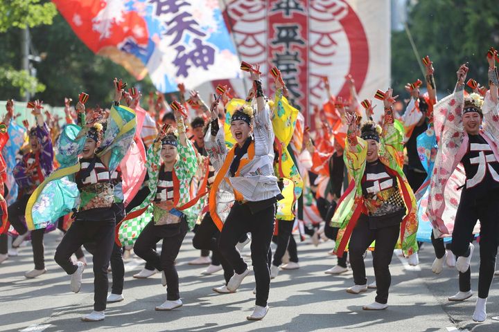 ▲日本平岸天神索蘭祭舞。　圖：香港旅遊發展局／提供