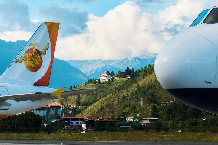 不丹航空01/27起，新增香港固定航班。　圖：不丹航空／提供