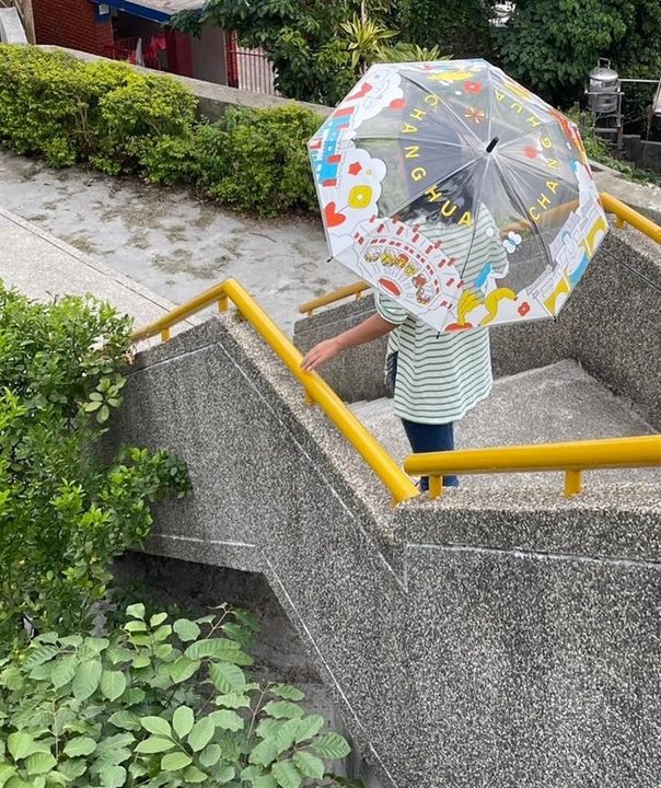 ▲台灣觀光100亮點-彰化紀念雨傘。　圖：彰化縣政府城市暨觀光發展處企劃發展科／提供