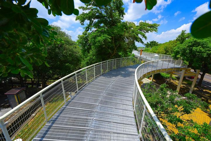 八卦山天空步道。　圖：彰化縣政府城市暨觀光發展處企劃發展科／提供