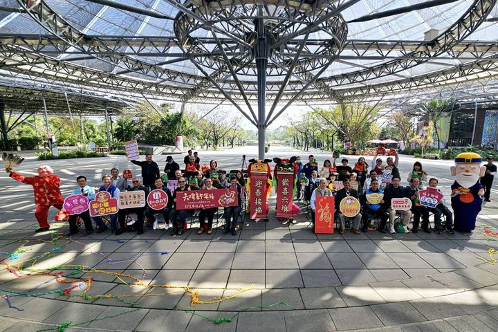 2025六堆新年歡喜迎新春啟動儀式。　圖：客家委員會客家文化發展中心／提供