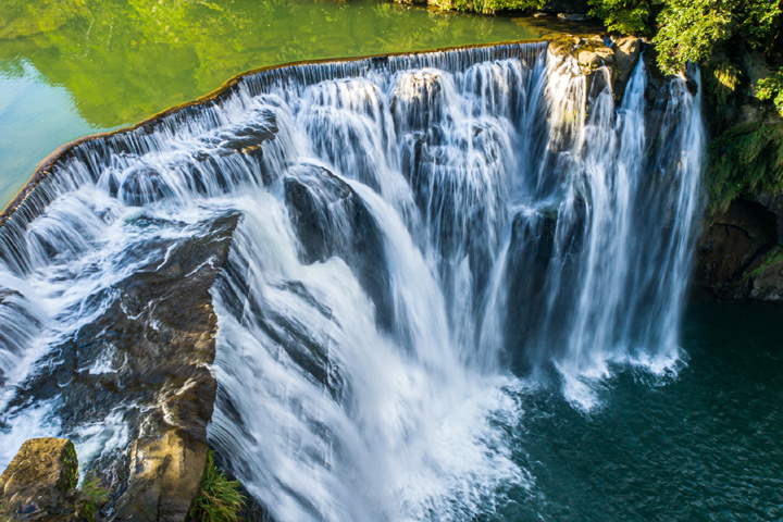 ▲「十分瀑布」有臺灣尼加拉瀑布的美稱。 圖:新北市政府觀光旅遊局/提供