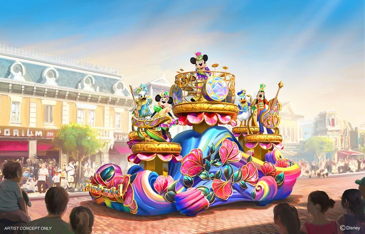 ▲香港迪士尼開幕以來最大型巡遊表演－全新「Friendtastic!」讓派對持續升溫。　圖：香港迪士尼樂園度假區／提供
