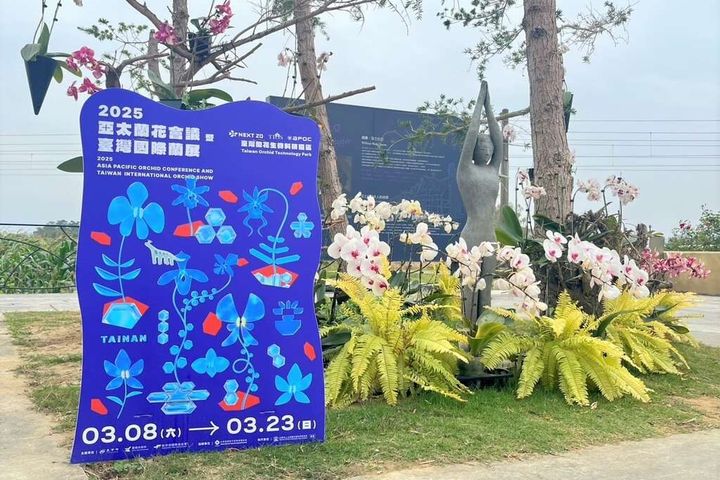 「2025亞太蘭花會議暨台灣國際蘭展」即將在台南登場。　圖：台南市政府觀光旅遊局／提供