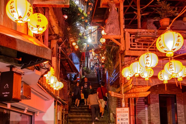 ▲九份復古建築與獨特的坡地景觀，是令國內外旅客著迷的唯美山城。　圖：新北市政府觀光旅遊局／提供