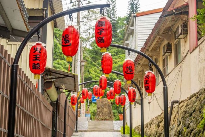 ▲關子嶺老街街景。　圖：台南市政府觀光旅遊局／提供