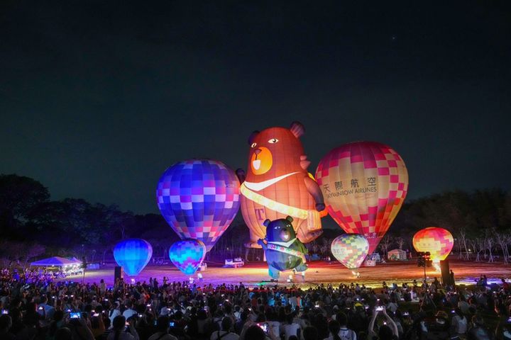 ▲夜間光雕秀。　圖：西拉雅國家風景區管理處／提供