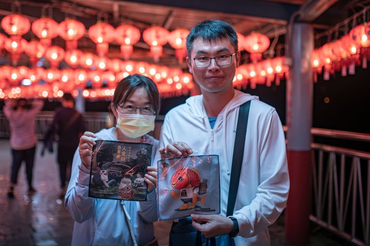 ▲鯉魚潭賞螢精美伴手禮。　圖：花東縱谷國家風景區管理處／提供