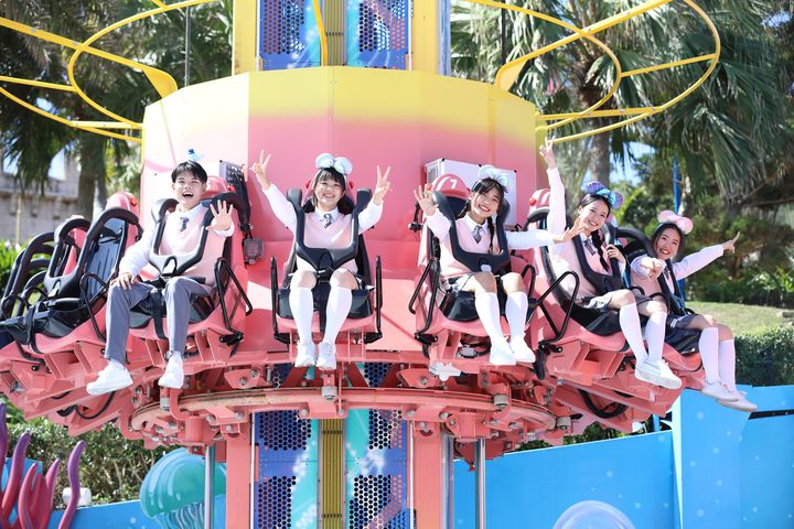▲遠雄海洋公園「2025炸裂青春季」運動主題全新登場。　圖：遠雄海洋公園／提供