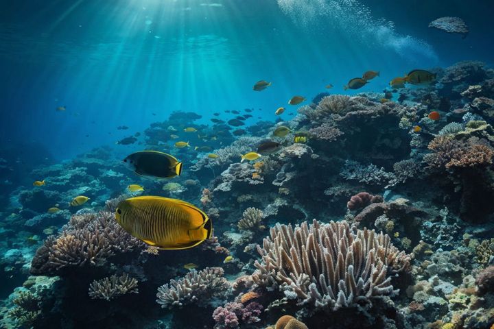大堡礁美麗的珊瑚海。　圖：shutterstock／來源 