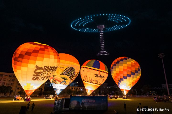 ▲「2025台灣國際熱氣球嘉年華」將搭配無人機展演。　圖：台東縣政府／來源