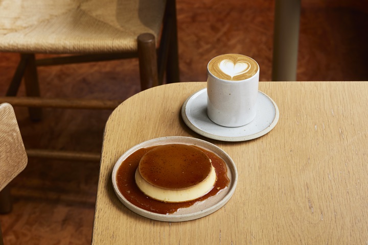 ▲Blue Bottle Coffee 清澄白河旗艦店的咖啡甜品。　圖：Takumi Ota／提供