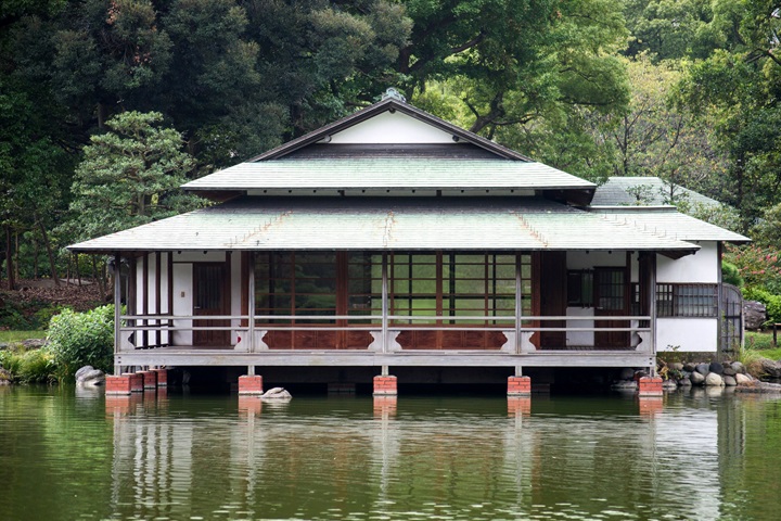 被指定為東京都文化財的清澄庭園。　圖：©Tokyo Metropolitan Park Association／提供