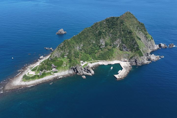 台灣龍珠－基隆嶼全景。　圖：基隆市政府產業發展處／提供