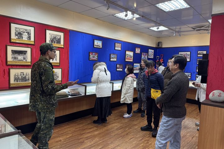 ▲館內珍藏軍用設備與歷史戰略地圖再度開館。　圖：馬祖國家風景區管理處／提供