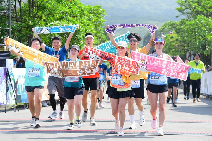 新北市鐵道馬拉松接力賽倒數計時登場。（圖為2024鐵道馬資料照）　圖：新北市政府觀光旅遊局／提供