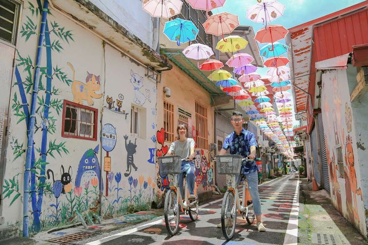 ▲到那瑪夏賞螢，可以順遊甲仙吃芋冰，遊貓巷。　圖：高雄市政府觀光局／提供