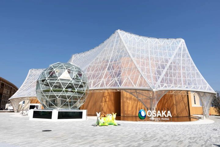 >▲「大阪醫療保健館」戶外展示。　圖：公益社團法人2025年日本國際博覽會大阪 Pavilion／提供