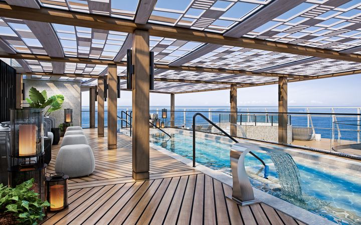 ▲Aquamar® 水療+活力中心的頂級設施。　圖：中僑旅行社／提供