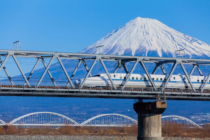 旅遊電商業者提供新幹線「富士山景」座位及「特大行李放置處附帶席」預訂服務。　圖：Klook／提供 