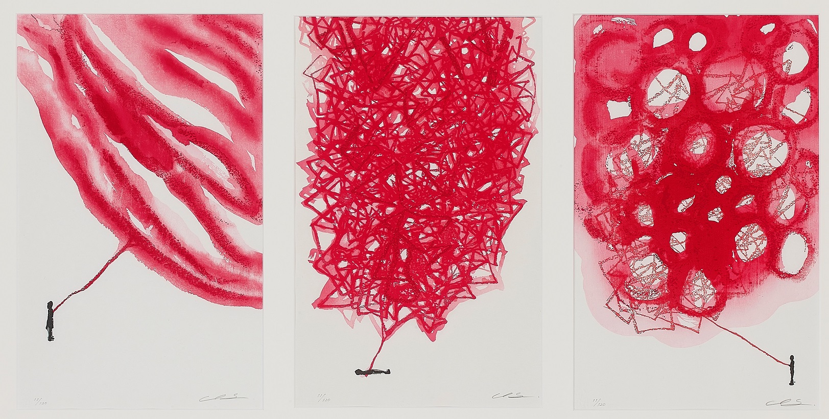 ▲塩田千春《Connected to the U niverse》2023年©JASPAR, Tokyo, 2025 and Chiharu Shiota　圖：東京國立博物館／提供