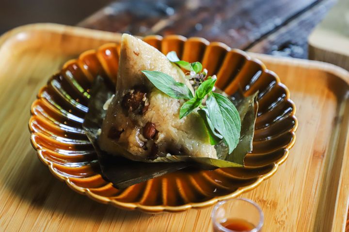 ▲「燒肉粽配咖啡」組合。　圖：嘉義縣政府新聞行銷處／提供