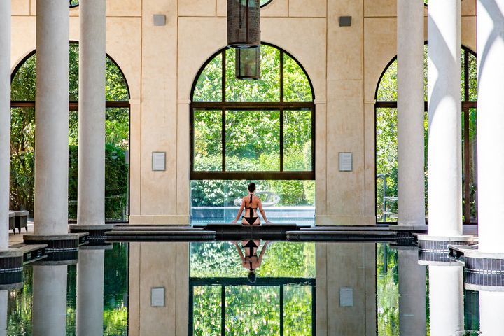 ▲Terre Blanche Spa 的室內泳池區。　圖：Heavens Portfolio／提供