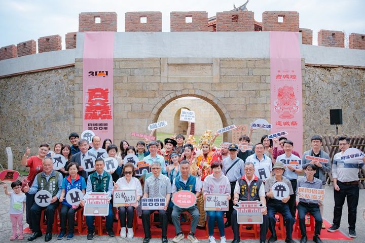 回到府城300年「府城城垣節」盛大啟動，市府攜手民間回憶城牆300年。　圖：臺南市文化資產管理處／提供