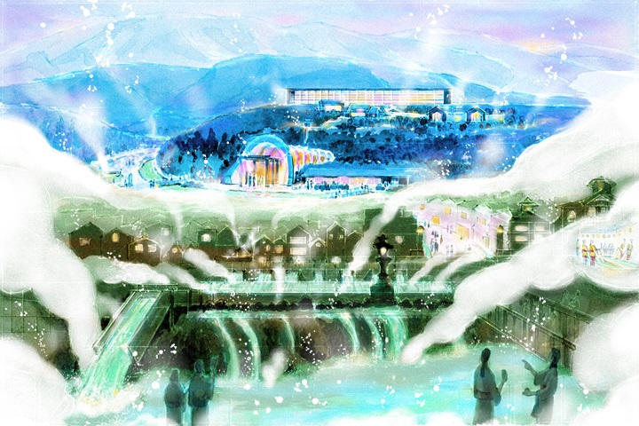 星野集團溫泉旅館「界草津」預計2026年春季開幕（此為示意圖）。　圖：星野集團／提供