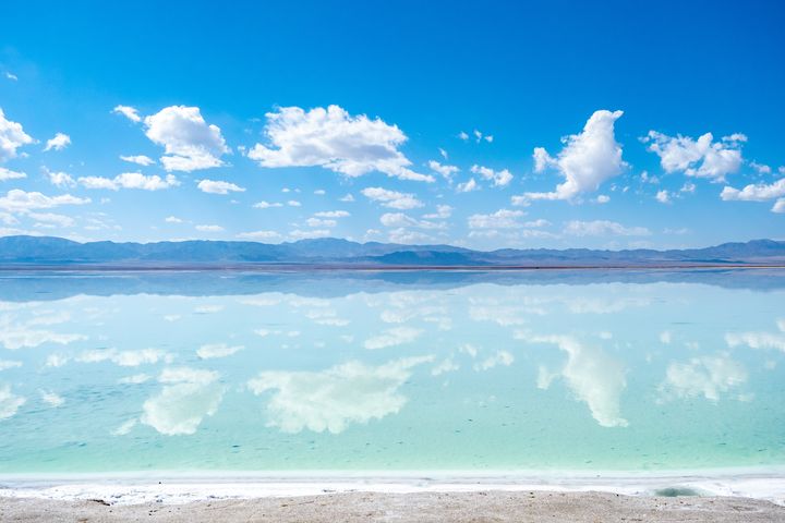 ▲青海夢幻之境－茶卡鹽湖。　圖：shutterstock／來源