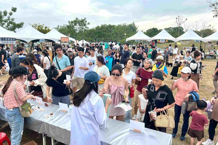 ▲2025西拉雅森活節咖啡市集民眾踴躍參加。　圖：雲嘉南濱海國家風景區管理處／提供