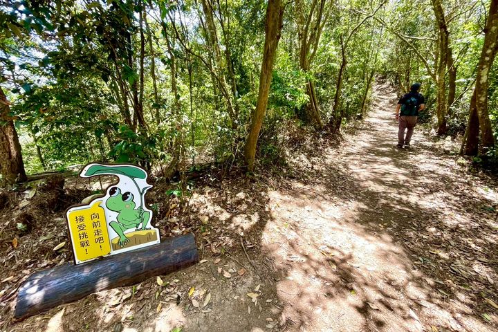 ▲與布朗一起向前走接受挑戰。　圖：臺中市政府觀光旅遊局／提供