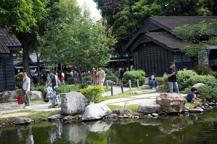 ▲檜意森活村適合全家同遊。　圖：嘉義市政府觀光新聞處／提供
