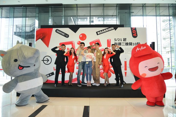 ▲亞洲低成本航空領導品牌AirAsia與三立電視大台攜手打造全新旅遊東南亞的節目正式開播。　圖：AirAsia／提供