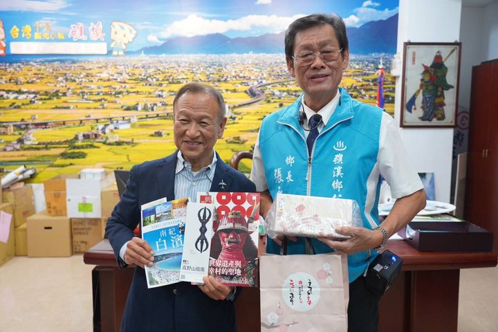 ▲礁溪溫泉與和歌山縣的白浜溫泉持續透過文化、觀光等面向展開交流合作。　圖：礁溪鄉公所／提供