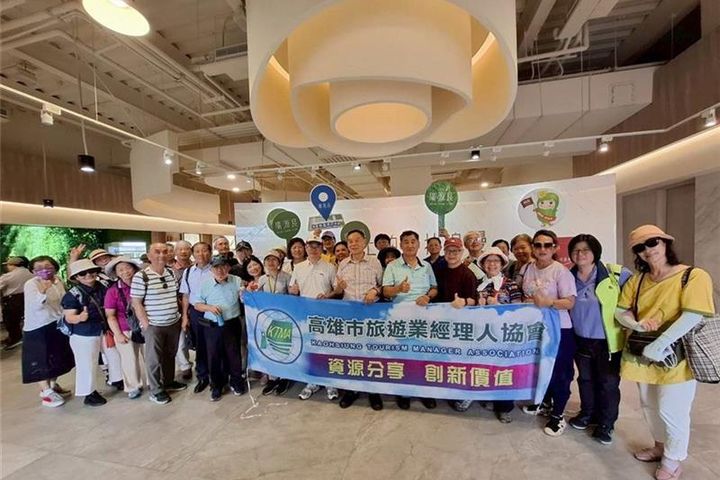 ▲高雄市旅遊業經理人協會合影。　圖：彰化縣政府／提供