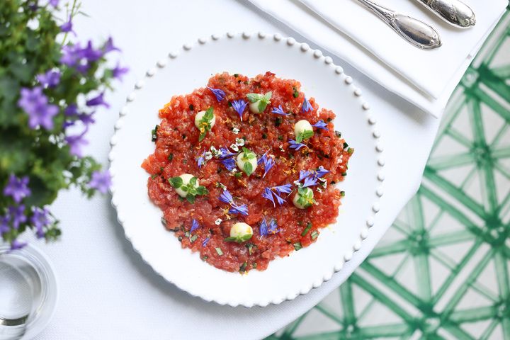巴黎宮殿級飯店勒布里斯托飯店推出限時「夏季快閃廚房」佳餚。　圖：Heavens Portfolio／提供